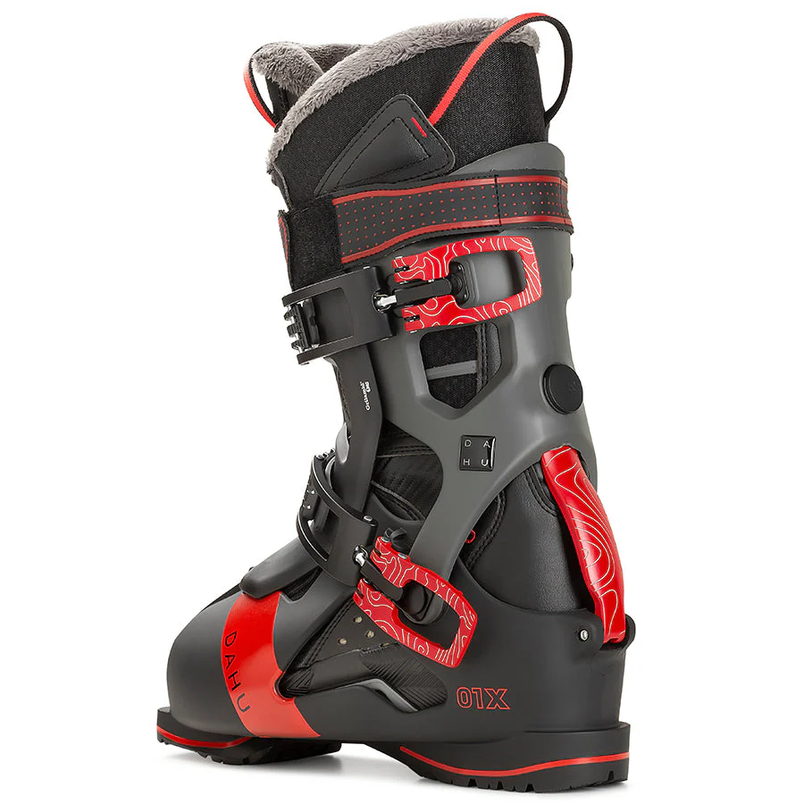 Men's Ecorce 01X Basalt Black - Grey - Red - Image 3