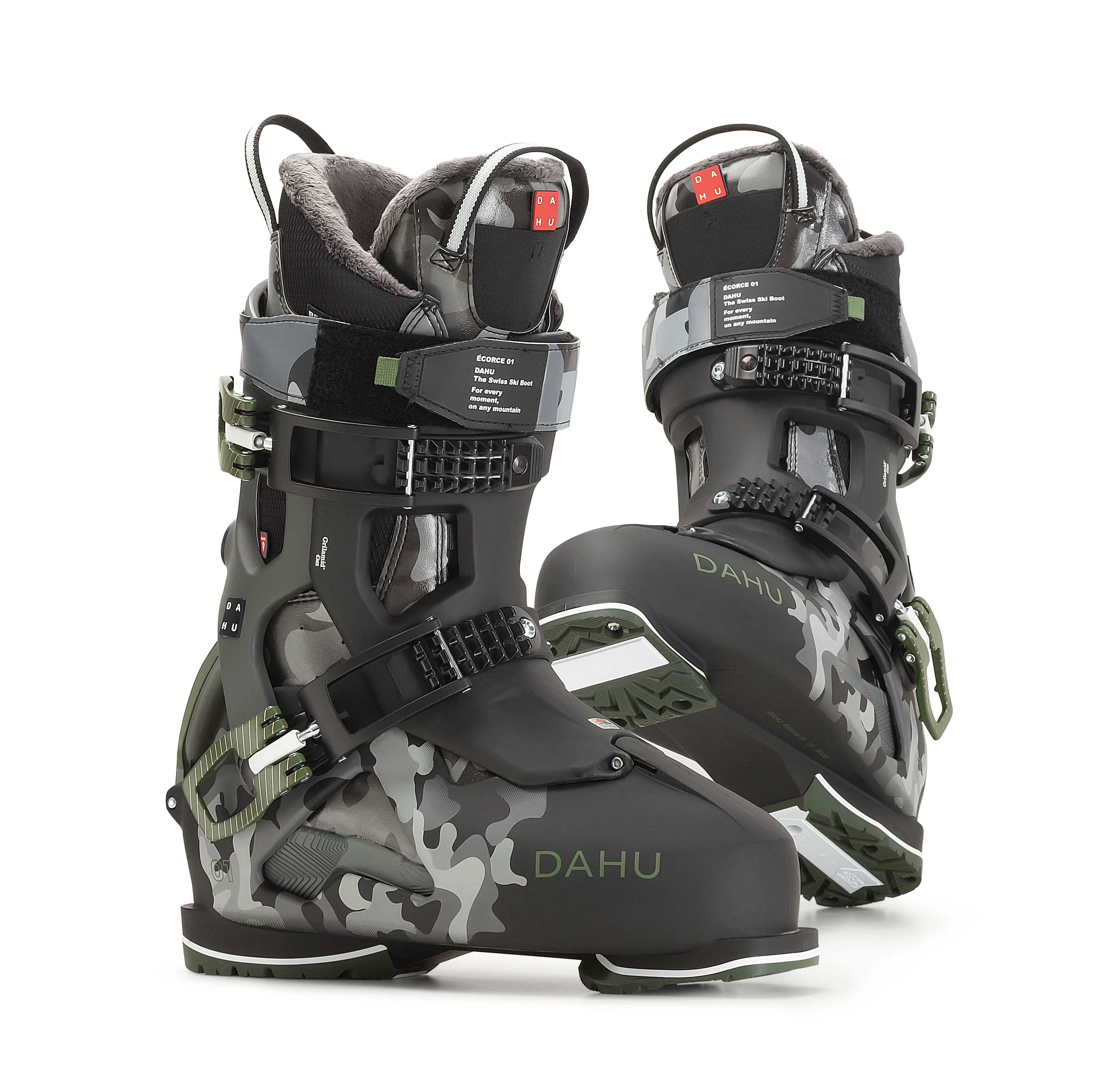 Men's Ecorce 01 Basalt Black - Green Camo - Image 4