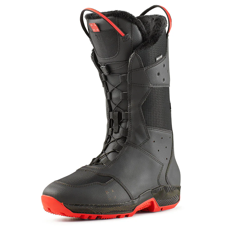 Men's Ecorce 01 Basalt Black - Black - Red - Image 5