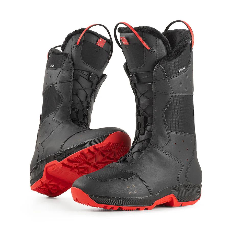 Men's Ecorce 01 Basalt Black - Black - Red - Image 7