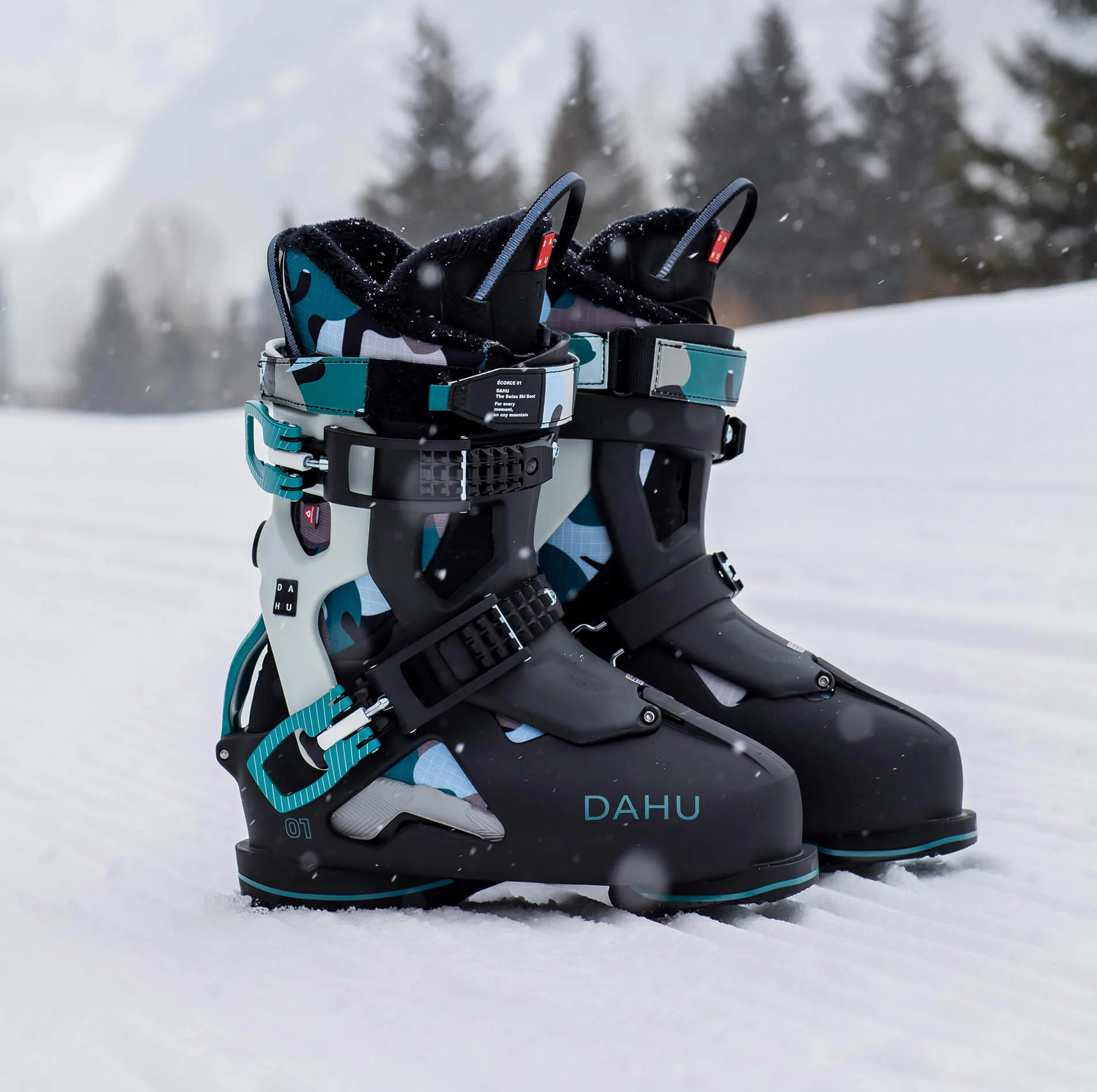 Women's Ecorce 01 Black - Blue Camo - Image 7