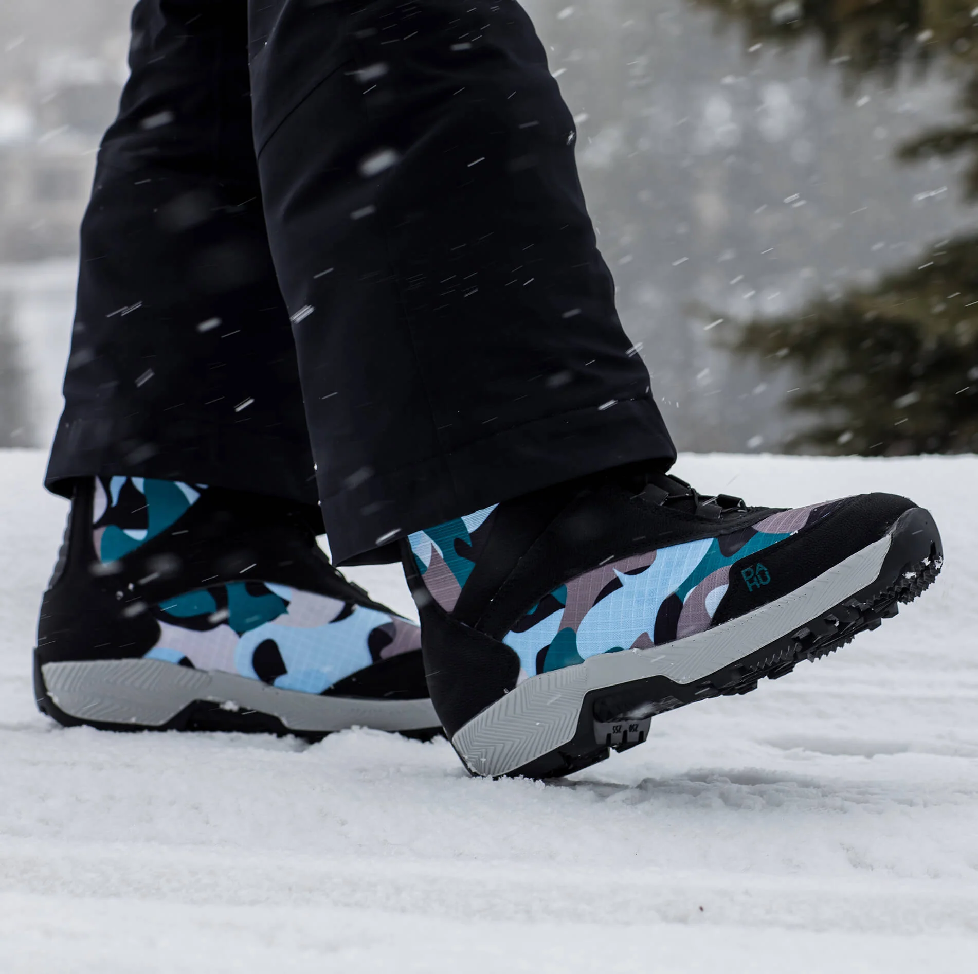 Women's Ecorce 01 Black - Blue Camo - Image 8